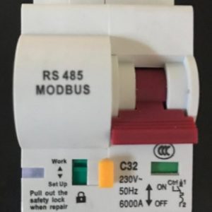 Smart Switch RS485, MCB, MODBUS, 32A, 1 Pole, 230VAC | WiFi Tuya Smart Life