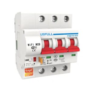 Smart Load Share Circuit Breaker MCB 80A, 3 Pole Isolator, 230VAC | WiFi Tuya Smart Life