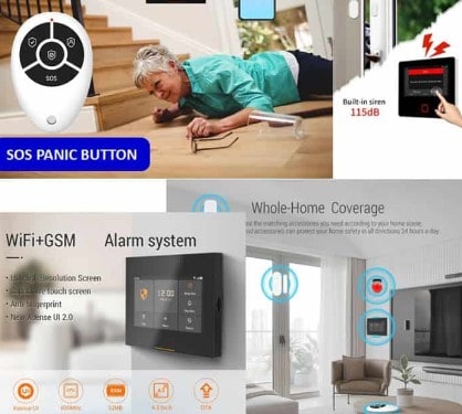 Smart WiFi Security Alarm Panel Kit, GSM Sim Card | WiFi Tuya Smart Life - Image 5