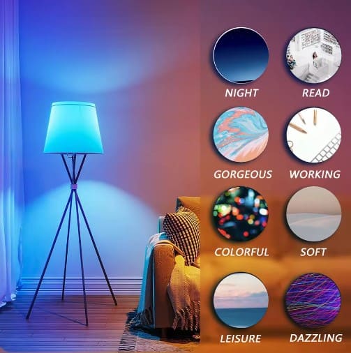 Smart WiFi Multi-colours Light Bulb With Bluetooth | Tuya Smart Wifi Led - Image 7