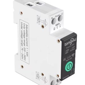 Smart Circuit Breaker, 1-63A Over Current Under Voltage Protection Power Metering | WiFi Tuya SmartLife