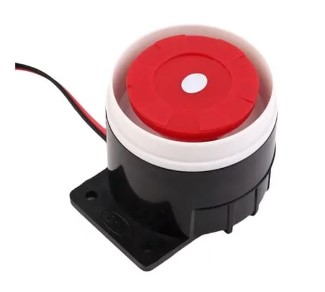 110dB Mini Indoor Wired Siren – Loud | 12VDC
