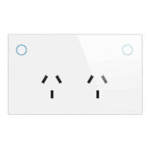 Smart Dual Wall Plug - GPO | Dual Plug | WiFi Tuya Smart Life