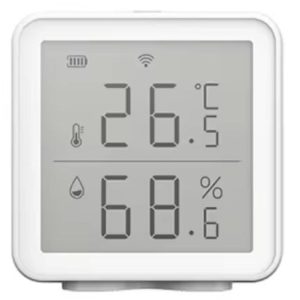 Smart Temperature and Humidity Sensor LCD display indoor monitor | Tuya WiFi