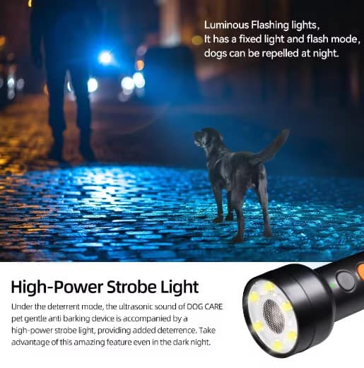 Handheld Ultrasonic Smart Pet Trainer and Anti Barking Torch - Image 4