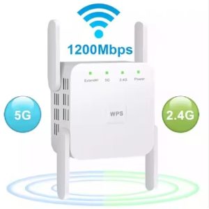 Smart Wifi Extender 2.4Ghz - 5Ghz  | WiFi 1200Mbps