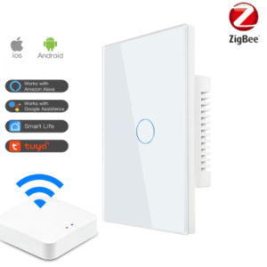 Zigbee Smart Touch Light Switch - 1 Gang | Tuya Smart Life WiFi