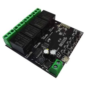 Smart 4Ch Self Locking Inching Relay Switch 10A | WiFi Tuya Smart Life