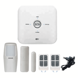 Smart Security Alarm Kit, GSM Sim Card, 433MHZ Sensors | WiFi Tuya Smart Life
