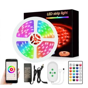 Smart 5m LED Strip Light 5050 RGBW Wifi + Remote | Tuya Smart Life