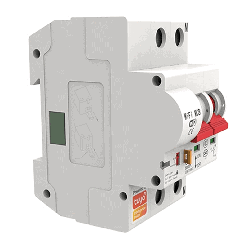 Smart Switch Circuit Breaker MCB 20A, 2 Pole Isolator, 230VAC | WiFi Tuya Smart Life - Image 4
