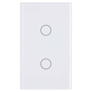 Smart Light Touch Switch, 2 Gang | WiFi Tuya Smart Life