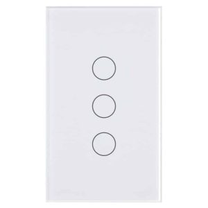 Smart Light Touch Switch, 3 Gang | WiFi Tuya Smart Life