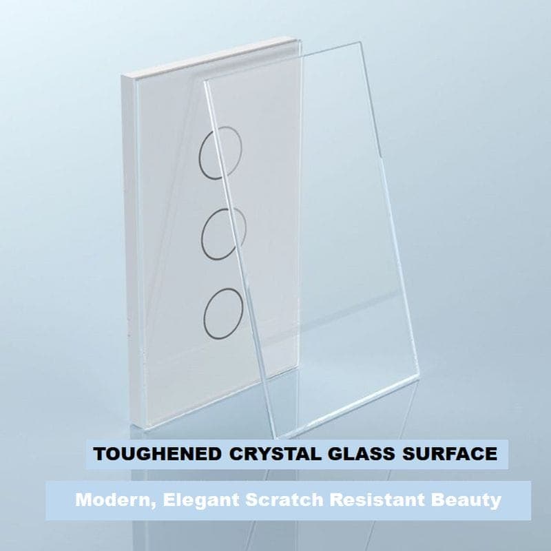 Smart Light Touch Switch, 1 Gang | Dual Mode Neutral + BT | WiFi Tuya Smart Life - Image 4