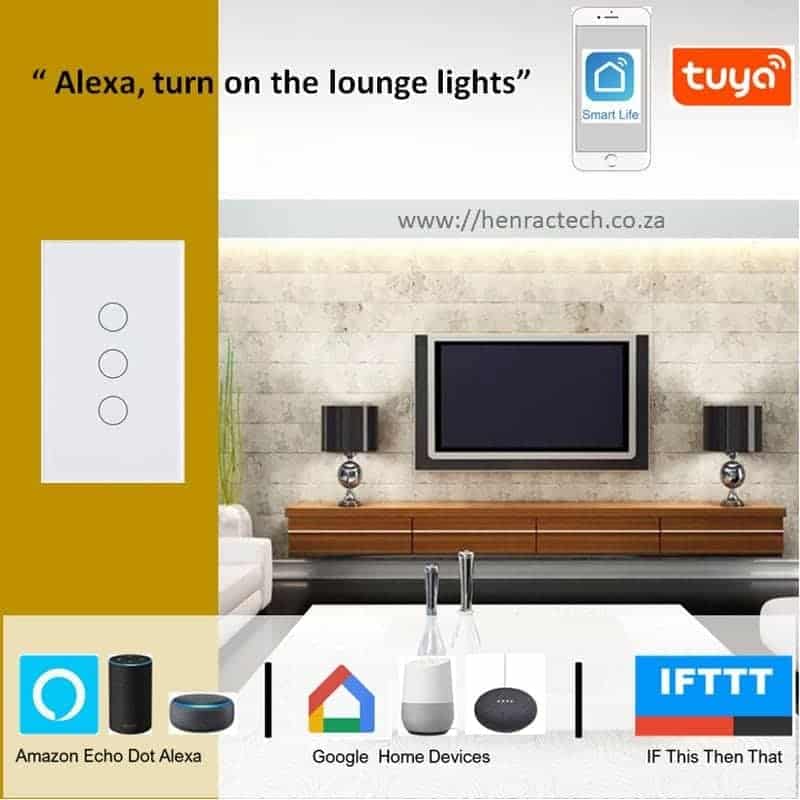Smart Light Touch Switch, 1 Gang | Dual Mode Neutral + BT | WiFi Tuya Smart Life - Image 5
