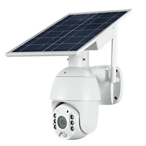 4G Tuya Solar Powered Wireless Security Camera Rechargeable Battery Ip67 Waterproof Metal Wifi Outdoor Solar Camera